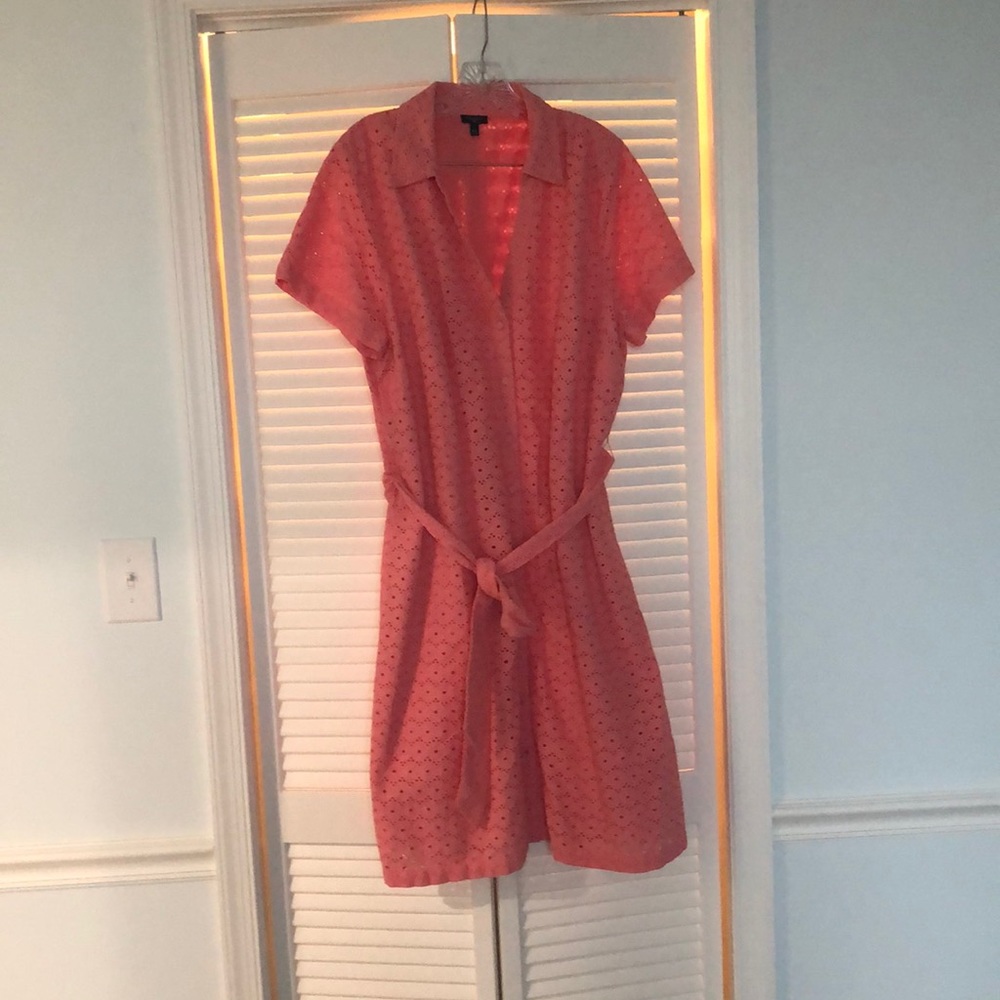 Eyelet dress